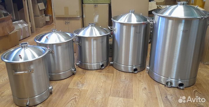 Куб кастрюля Luxe не LuxeStail/28/36/40/50/70/100