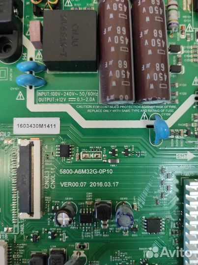 Платы Samsung, LG, Philips разбор