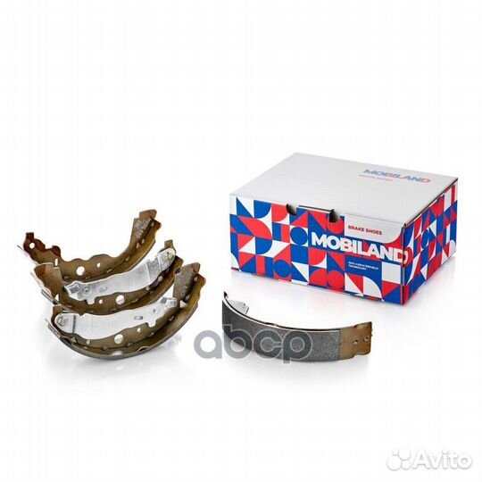 Колодки тормозные барабанные (4 шт.) для а/м RE