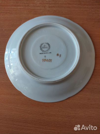 Чайные блюдца периода СССР