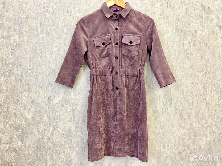 Вельветовое платье для девочки 152 158