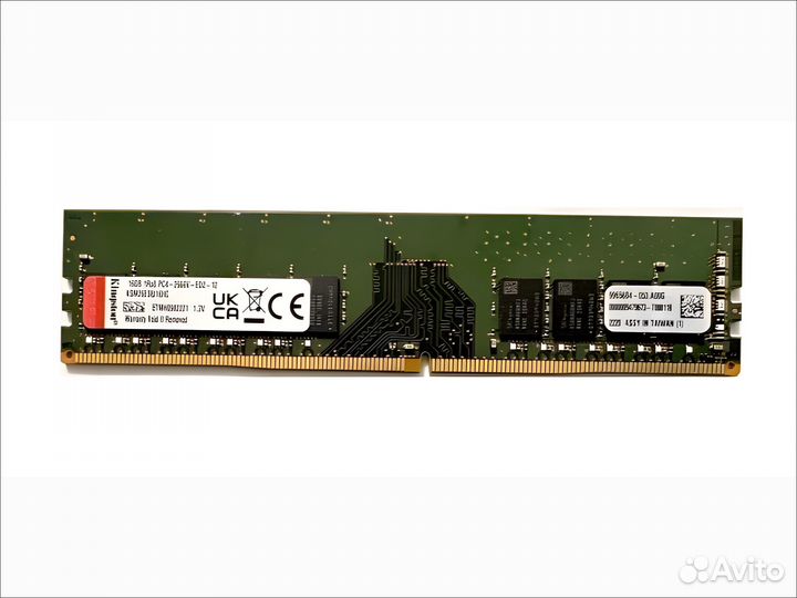 Опеpaтивная пaмять DDR4 Kingston 16Gb 2666MHz z KS