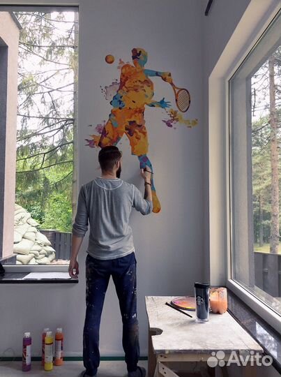 Роспись стен в кратчайшие сроки