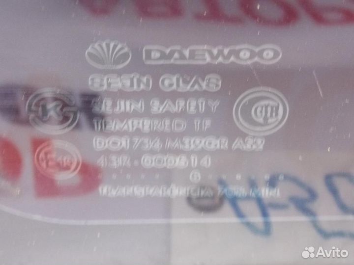 Стекло кузовное глухое левое для Daewoo Nexia 1995