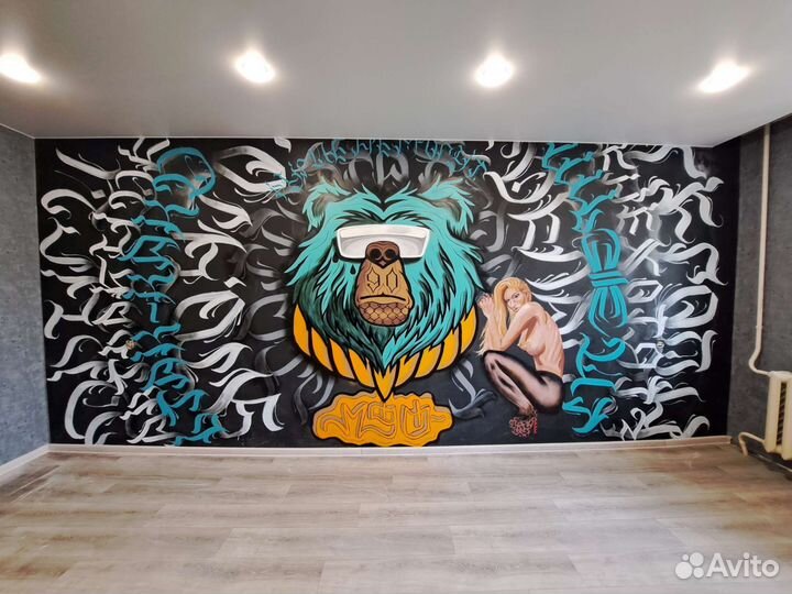 Графити. Каллиграфия. Роспись стен