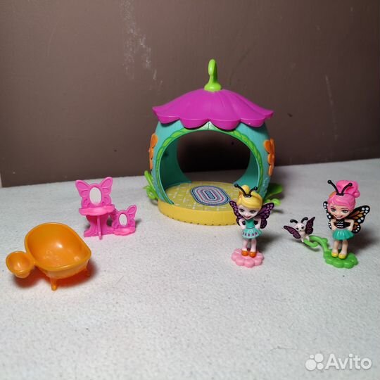 Enchantimals букашки бабочка пчёлка божья коровка