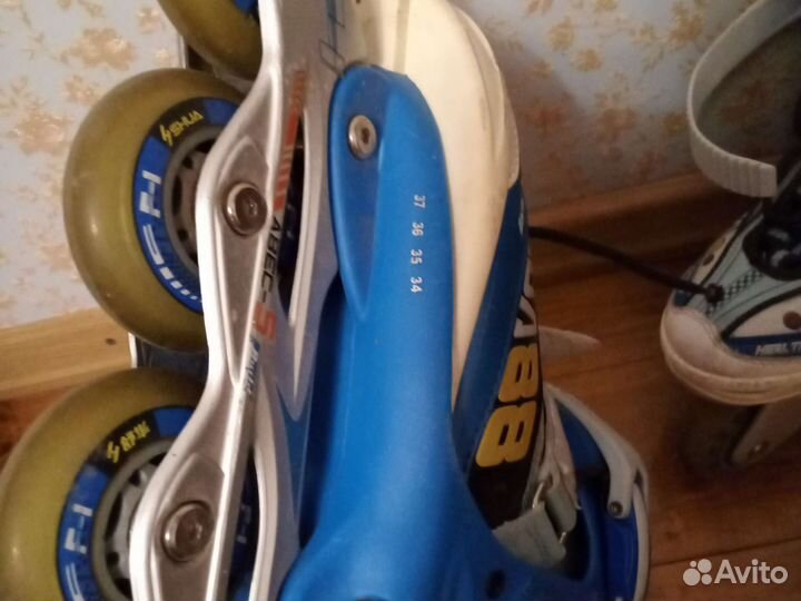 Ролики 34-37 детские раздвижные