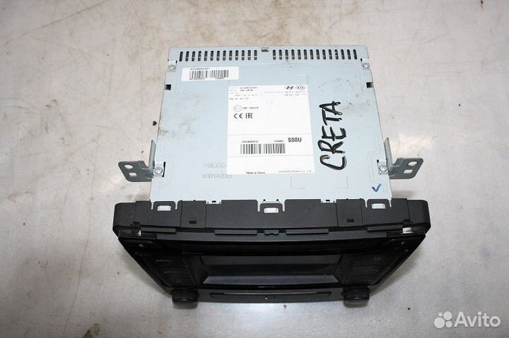 Магнитола hyundai creta 2016