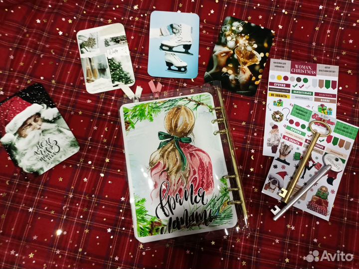 Декабрьский дневник в силиконовой обложке