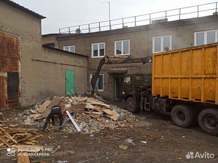 Слом стен, демонтаж любых конструкций, вывоз мусор