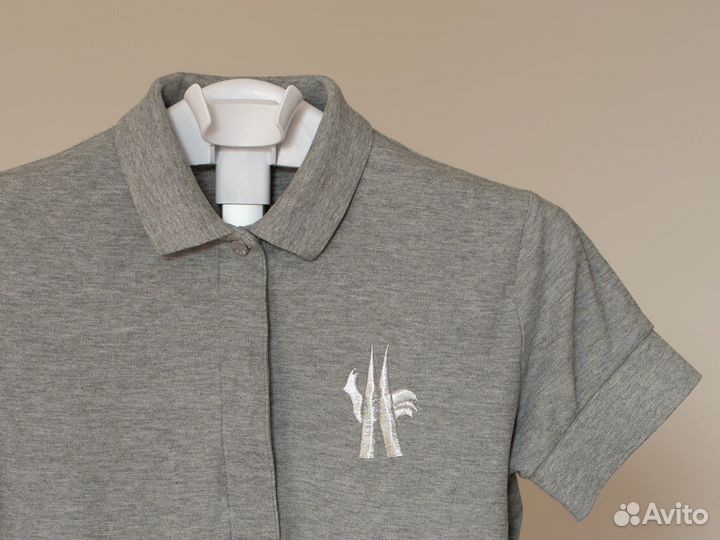 Поло Moncler, хлопок (XS)