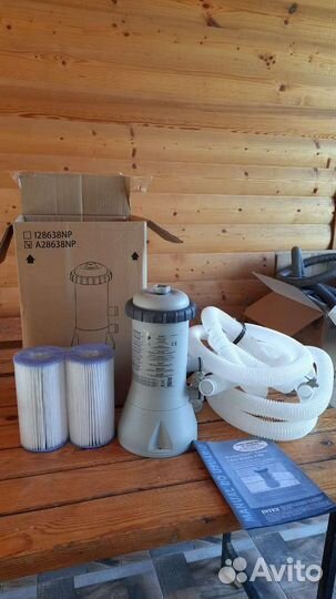 Фильтр Intex 638r и картридж