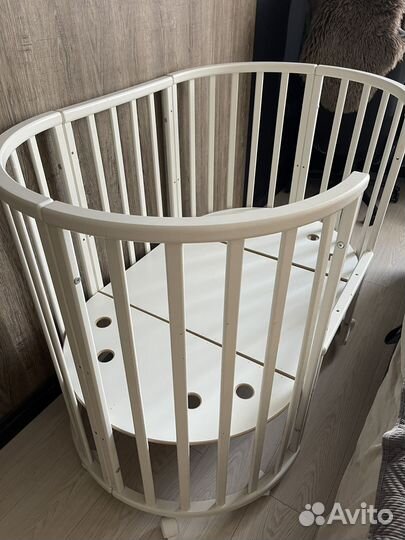 Кровать детская 7в1 + 2 матраса