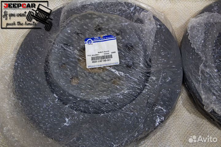 Передние тормозные диски Mopar 68250087AB для Jeep Wrangler JL