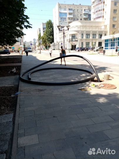 Прокол гнб (под дорогой) водопровод под ключ