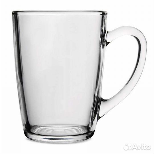 Кружка стеклянная 