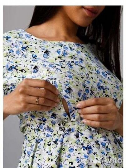 Платье и футболка для беременных 48-50