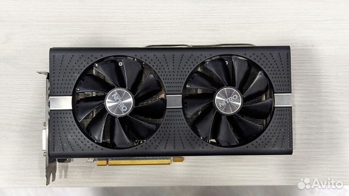Видеокарта Sapphire nitro+ Radeon RX 580 8G G5