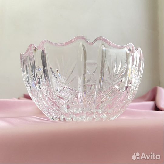 Вазы хрустальные (конфетница и салатница)