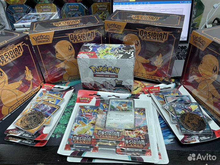 Карточки Pokemon Obsidian Flames