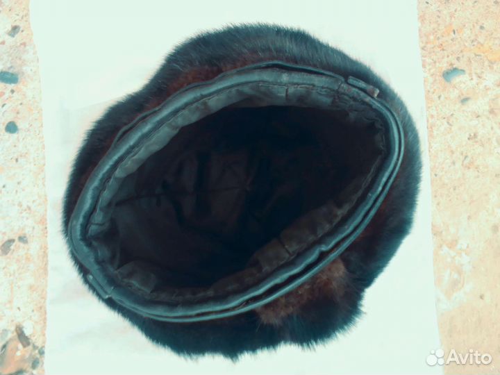 Берет норковый женский 56 епка