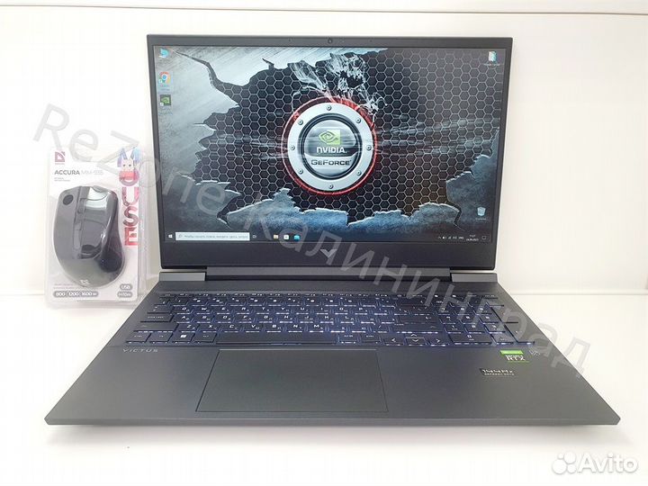 Игровой HP Victus, Ryzen 5,16GB,RTX, SSD, Гарантия