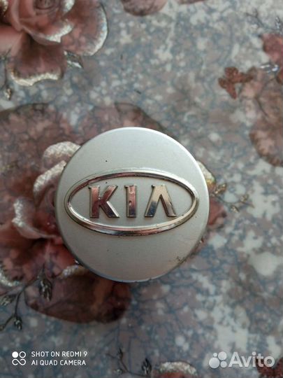Оригинальные колпачки на литые диски kia
