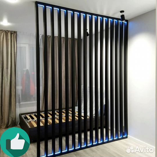 Межкомнатные перегородки из дерева