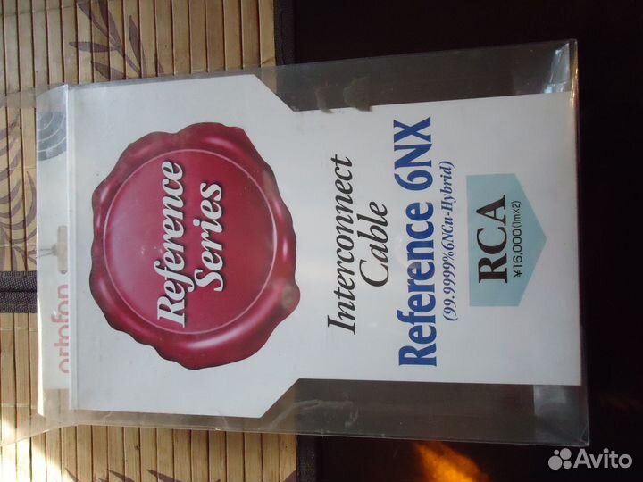 Оригинальный межблочник ortofon reference 6NX