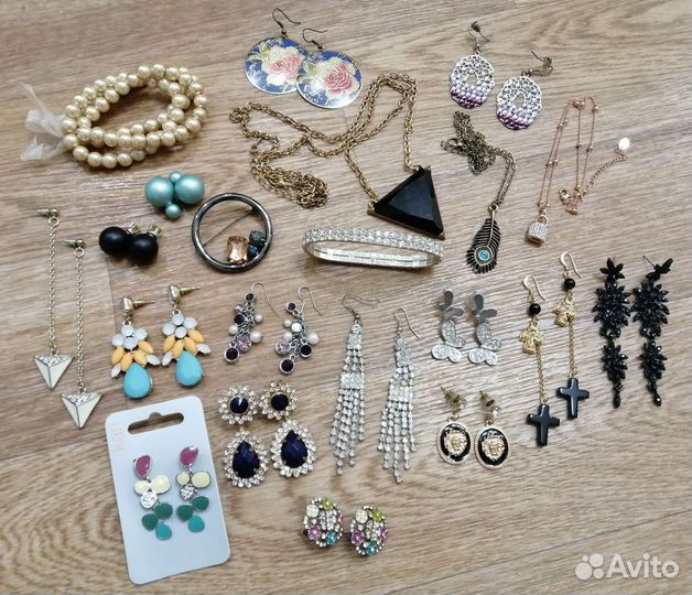Серьги, браслеты, подвески