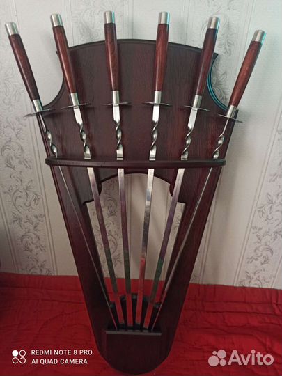 Шампура подарочные из нержавейки