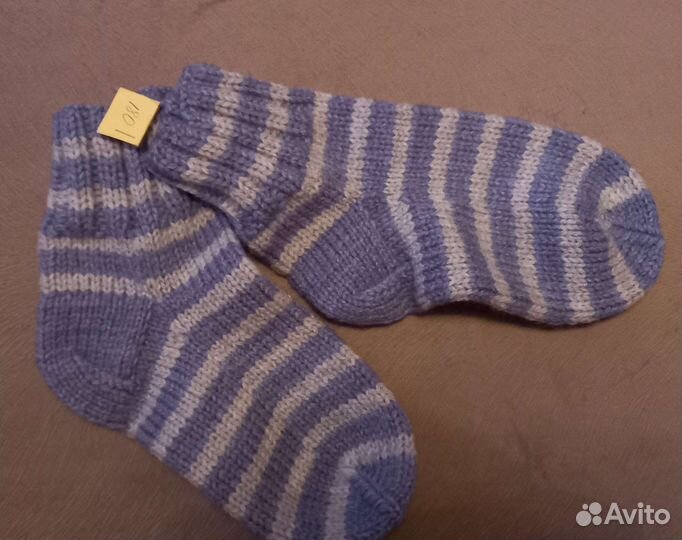 Детские вязаные носки