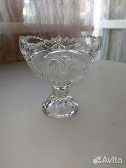 Хрустальные салатники СССР