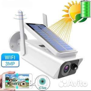 Камера видеонаблюдения WI-FI на солнечной батарее