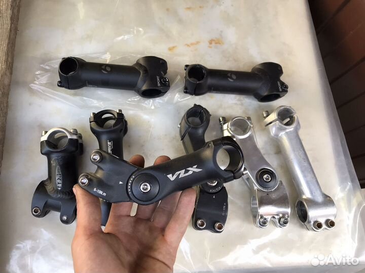 Вынос руля регулируемый и обычный