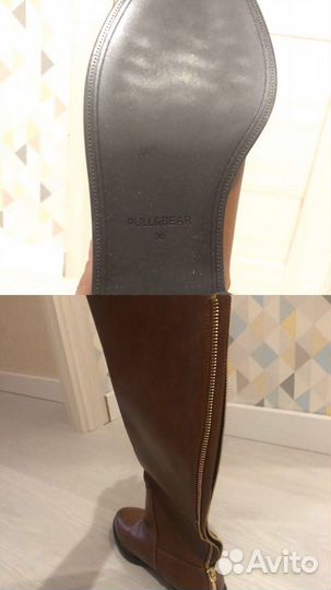 Новые Сапоги pull and bear осенние
