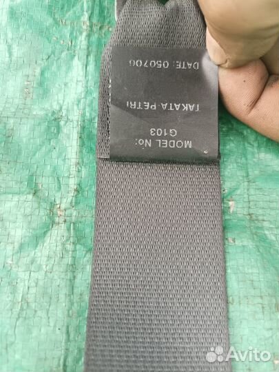 Ремень безопасности правый Nissan Note 2006-2013