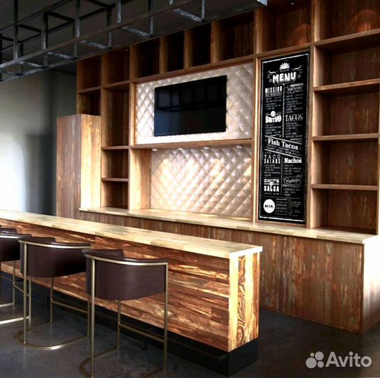 Барная стойка для фудкорта
