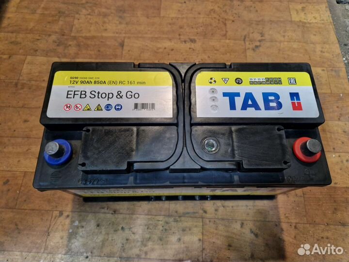 Аккумулятор 90 ah бу