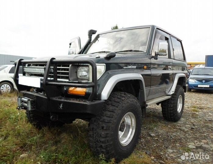 Передний силовой бампер Тойота Ленд Крузер 78