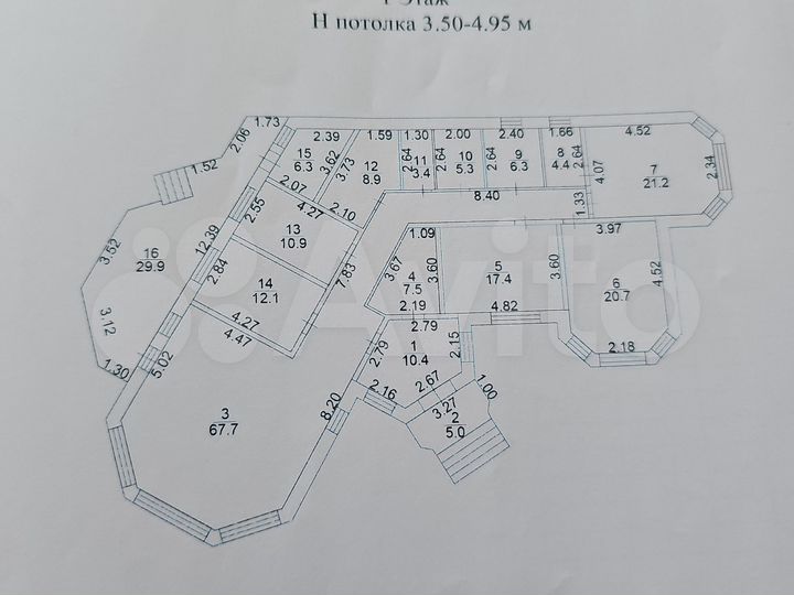 Коттедж 244,8 м² на участке 20 сот.