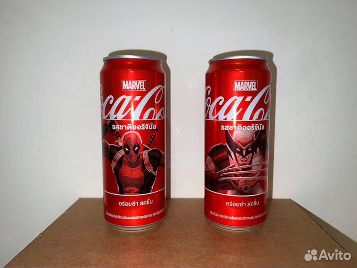 Coca cola marvel коллекционная