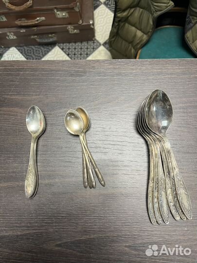 Мельхиоровая посуда СССР