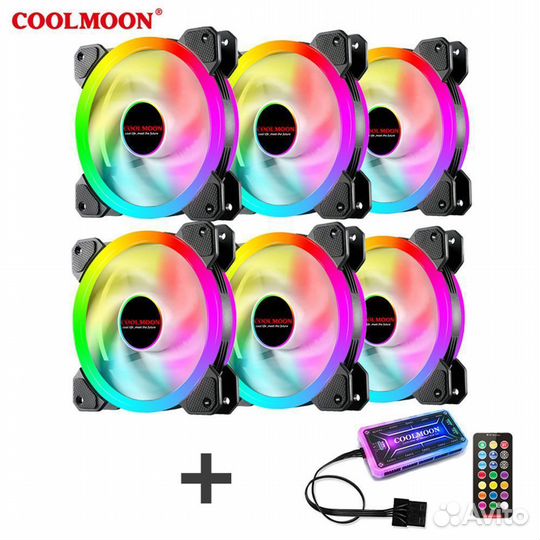 Кулеры Вентиляторы для корпуса 120 мм argb