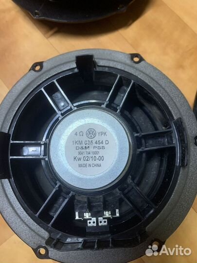 Динамики volkswagen jetta5