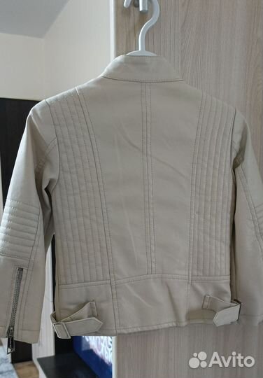 Куртка косуха кожаная на 2-3 года