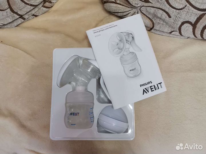 Молокоотсос avent ручной новый
