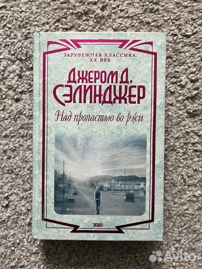 Книга Над пропастью во ржи, Сэлинджер