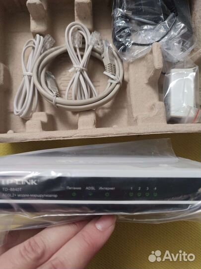 Модем- маршрутизатор tp-link td-8840t