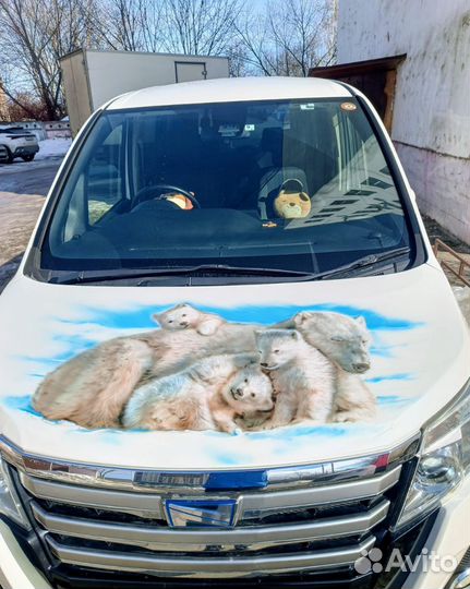 Граффити. Роспись стен. Аэрография на авто 3D